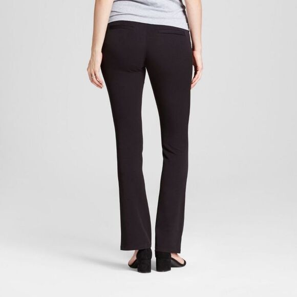 NWT Isabel Maternity Over Belly Crossover Panel Bootcut Pants Trousers - Picture 8 of 14